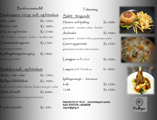 Burtfararmatseðill Mulligan